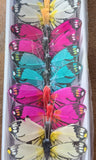 2" Faux Butterflies x12