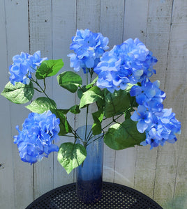 20" Silk Hydrangea Bush x8