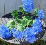 20" Silk Hydrangea Bush x8