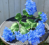 20" Silk Hydrangea Bush x8