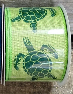 2.5" Seaturtle Ribbon 10 yd roll