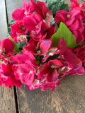 18" Hydrangea Bush x5 - Hot Pink Beauty