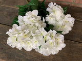 White Hydrangea Bush x5