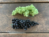 7" Mini Grape Cluster - Green Black