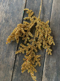 24" Dazzle Glitter Fir Spray x4 - Gold