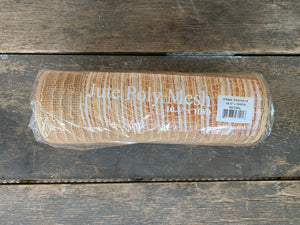 10.5"x10yds Jute Poly Mesh - Natural Tan