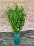 25" Flocked Grass Bush