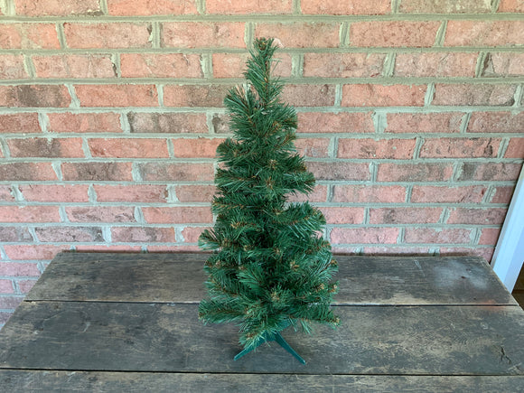 2' Christmas Tree x54 Tips with Plastic Stand - Noble Pine