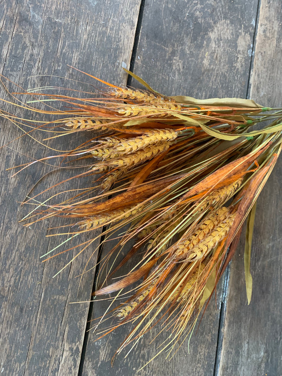 Plastic Wheat Bush